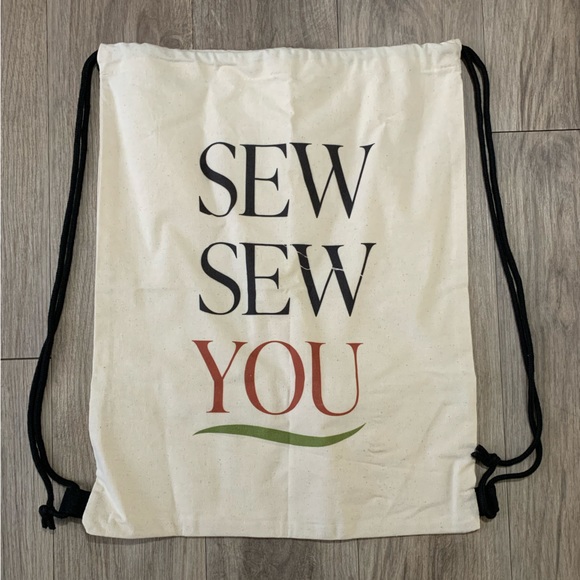 Canvas Drawstring Bag - Picture 3 of 3